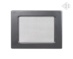 Вентиляционная решетка для камина Kratki 22х22 графитовая 22G