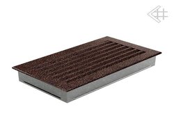 Вентиляционная решетка для камина Kratki 17x30 FRESH черная медь пористая 30M/FRESH
