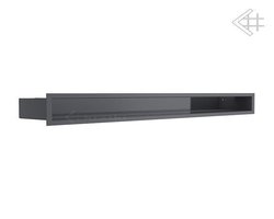 Вентиляционная решетка для камина Kratki Люфт графитовая 9x80 LUFT9/80/45S/G