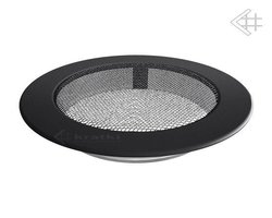 Вентиляционная решетка для камина Kratki КРУГЛАЯ графитовая д.150 FI/150G