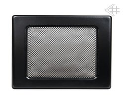 Вентиляционная решетка для камина Kratki 22х22 черная 22C