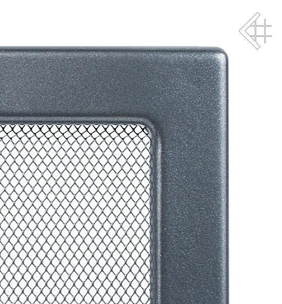 Вентиляционная решетка для камина Kratki 17х30 графитовая 30G фото #2