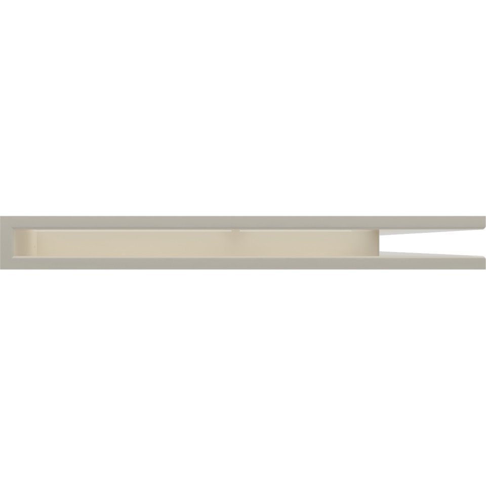 Вентиляционная решетка для камина Kratki Люфт угловая правая бежевая 60 LUFT/NP/60/45S/K фото #2