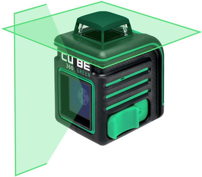 Лазерный уровень ADA CUBE 360 GREEN Basic Edition фото #4