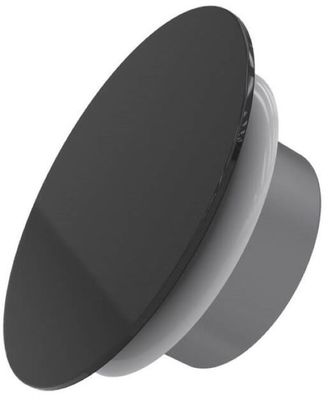 Приточно-вытяжной AIRGLASS 160 круг матовый (черный)