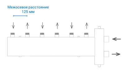 Конвектор внутрипольный Askon КВП-В 150-130-2000