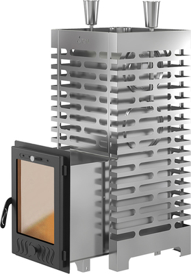 Дровяная печь ASTON 30 INOX (320М) Long