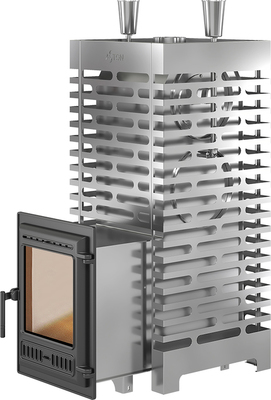 Дровяная печь ASTON 38 INOX (320) Long