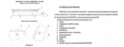 Компактный газовый обогреватель Aeroheat IG 4000 фото #3