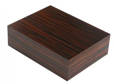 Настольный хьюмидор Aficionado Vizcaya Ebony Finish (на 25 сигар)