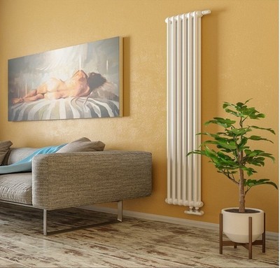 Стальной трубчатый радиатор 2-колончатый Arbonia 2180/10 № 69 ventil oben RAL9016 фото #8