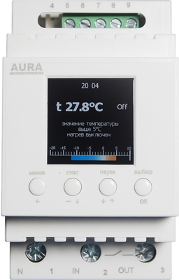Терморегулятор для теплого пола Aura ТС-4 для снеготаяния