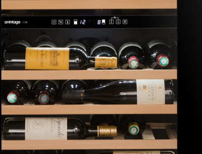 Встраиваемый винный шкаф 101-200 бутылок Avintage AVI110DZB1 фото #4