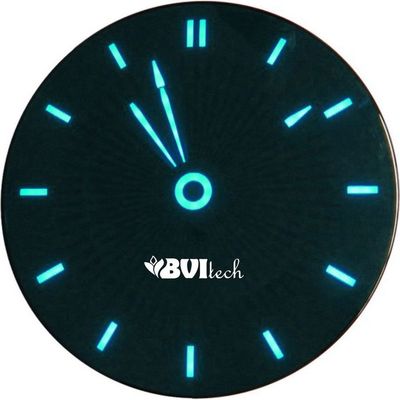 Настенные часы с адаптером и пультом управления BVItech BV-111BKx