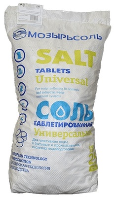 Аксессуар для фильтров BWT  Таблетированная соль, 25 кг