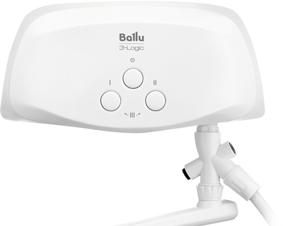 Электрический проточный водонагреватель 6 кВт Ballu 3-logic TS (6,5 kW) - кран+душ фото #4