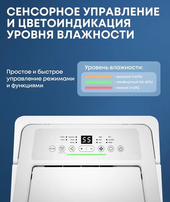 Бытовой осушитель воздуха Ballu Smart Duty Wi-Fi BD60T SD фото #18