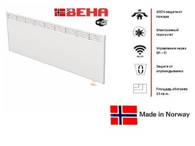 Конвектор электрический Beha PV 15 Wifi фото #6