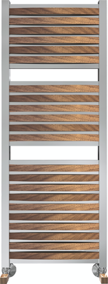 Водяной полотенцесушитель Benetto Legno Римини 530x1276 (П25 11-7-7)