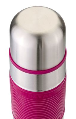 Термосы Biostal Fler (0,75 литра) с силиконовой вставкой - розовый фото #3