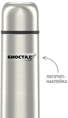 Термос Biostal Promo (1 литр), стальной (NX-1000P) фото #3
