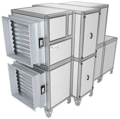 Приточно-вытяжная вентиляционная установка Breezart 16000 Aqua RR F-BC