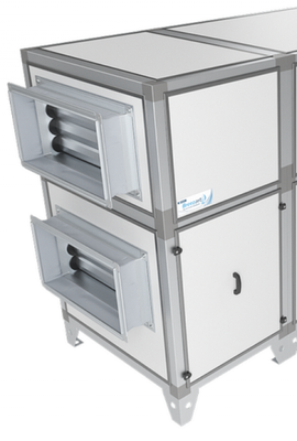 Приточно-вытяжная вентиляционная установка Breezart 3700 Lux RR F ET22,5-380 фото #3