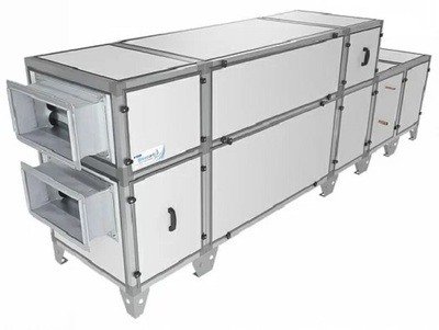 Приточно-вытяжная вентиляционная установка Breezart 8000C Lux RP W PB 45-380