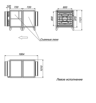 Вытяжная установка Breezart 8000 Extra AC фото #2