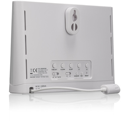 Цифровая метеостанция с радиодатчиком Bresser Comfort 5 в 1 с цветным дисплеем (белая) (76456) фото #3