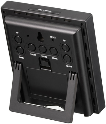Цифровая метеостанция с радиодатчиком Bresser Temeo Hygro Quadro Prestige с тремя датчиками, черная (78584) фото #2