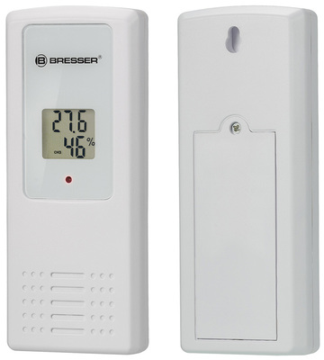 Цифровая метеостанция с радиодатчиком Bresser Temeo Hygro Quadro, серая (75692) фото #4