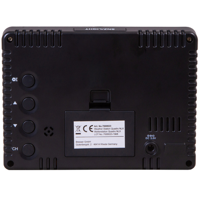 Цифровая метеостанция с радиодатчиком Bresser Thermo Hygro Quadro NLX с тремя датчиками (75319) фото #3