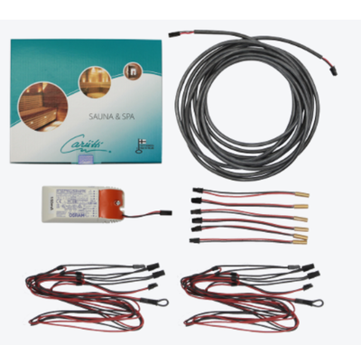Готовый комплект CARIITTI Sauna Led 2700 K