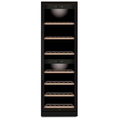 Отдельностоящий винный шкаф 51-100 бутылок CASO WineChef Pro 180 black