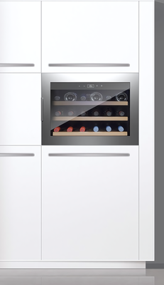Встраиваемый винный шкаф 12-21 бутылка CASO WineSafe 18 EB Inox фото #7