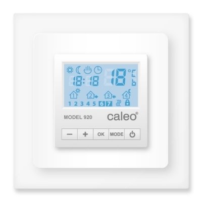 Терморегулятор для теплого пола Caleo 920 с адаптерами