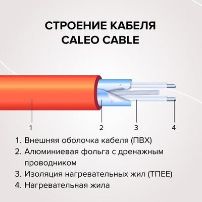 Нагревательный кабель Caleo Cable 10W-32 фото #7