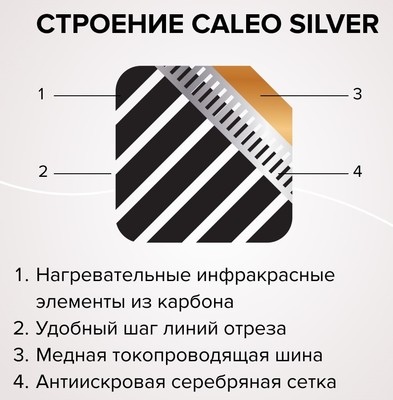 Пленочный теплый пол Caleo Silver 220-0,5-20 фото #9