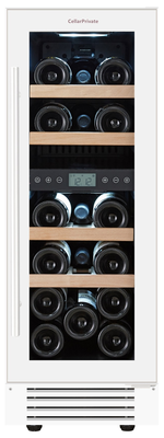 Встраиваемый винный шкаф 12-21 бутылка Cellar Private CP017-2TW