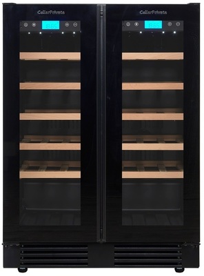Встраиваемый винный шкаф 22-50 бутылок Cellar Private CP042-2TBH фото #6