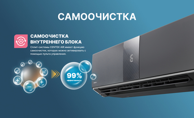 Кондиционер Centek CT-65G10 (Gray) фото #8