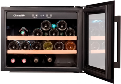 Встраиваемый винный шкаф 22-50 бутылок Climadiff CBI28S1B фото #2