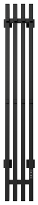 Электрический полотенцесушитель Comfysan Alto-K EC-4 120/15, черный фото #2