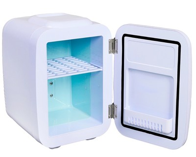Термоэлектрический автохолодильник Coolboxbeauty Retro Box голубой фото #4