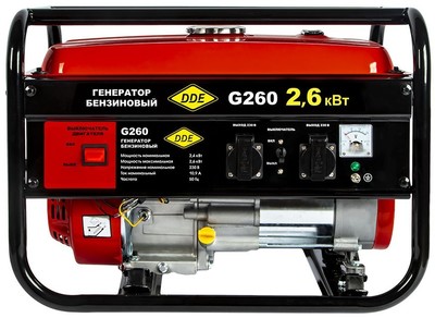 Бензиновый генератор DDE G260 фото #6