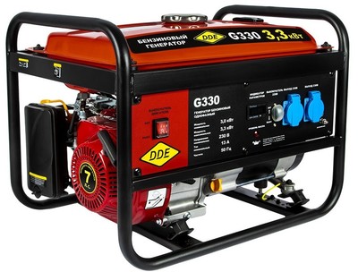 Бензиновый генератор DDE G330