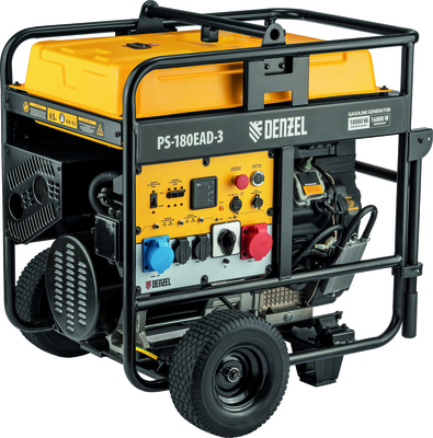 Бензиновый генератор DENZEL PS-180EAD-3