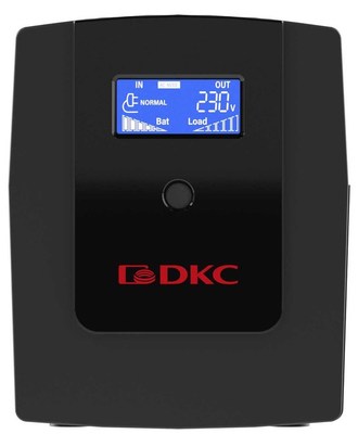 Блок бесперебойного питания DKC line-interactive Info LCD 1500 Ва 5 мин фото #3