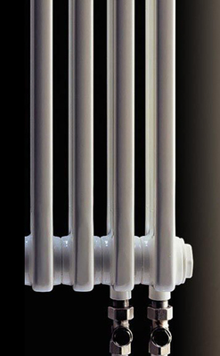 Стальной трубчатый радиатор 2-колончатый Delta 2180 4 сек. ниж. подкл. фото #2